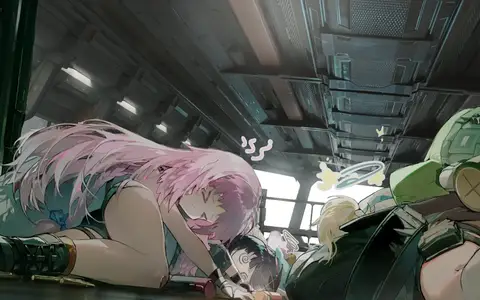 One of the rare funny scenes in the story, there's not many given the military plot, but when they happen they're nice.