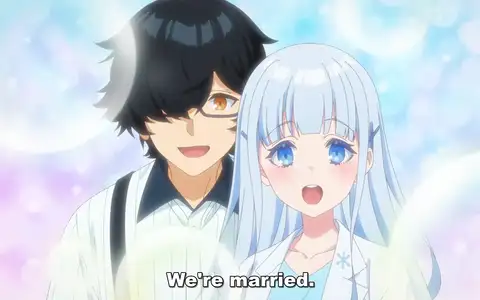 Honestly this was a shocking revelation. Turns out the teachers Hoshino Satoru and Saotome Yuki (snow woman) are married!