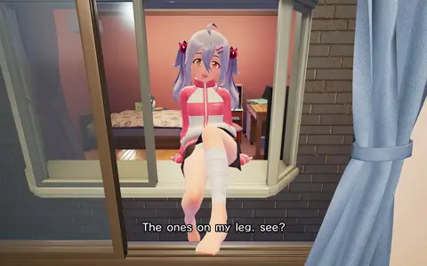 I feel like that's dangerous to do Chiru, if you fall the damage won't be easily healed. Maybe better if you move around and...