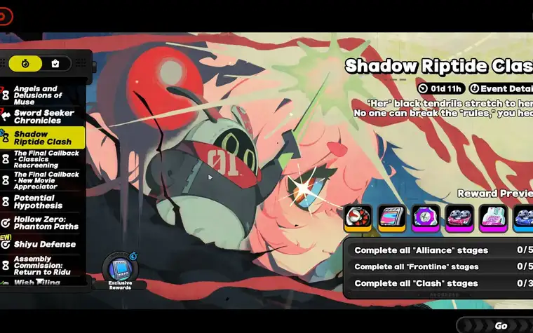 Event clearing in ZZZ, what about the new area?