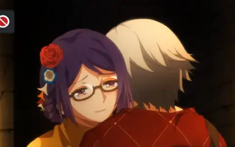 Kasumi is sort of a mother-like figure to Seed as you can see from the hug here. They were far away for a while when the story started.