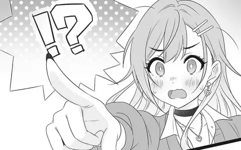 The fated moment where Chika and Yumiko go "wait, you are..." and realize they go to the same school.