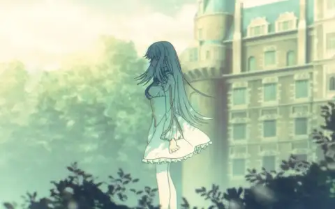 Back when we first saw this scene we didn't know much aside from the fact that it's clearly a woman from the Einzbern family. They have a distinct look to them.