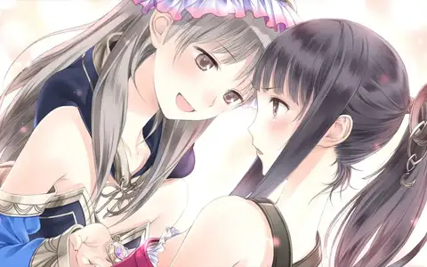 The yuri power of Totori and Mimi is out of control honestly. You must absolutely watch this in the game, the scenes between them are amazing.