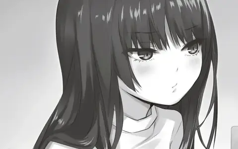 Pouting Hoshino is still cute, like I haven't found a single art piece that doesn't make you want to hug her.