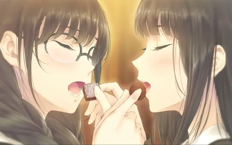 Suou and Rikka Valentine Day Scene