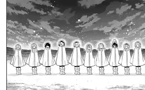 All of them come back which grants some level of happy end for most of the cast. Shame for Shine, but eh...