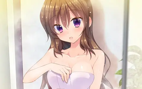 Main heroine Tsukiyono Yuuna is actually stunning beautiful, just looks harder to see normally because of her personality which is a bit...