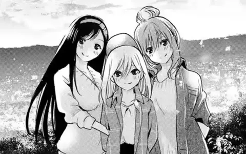 Asahi, Yae and Yuna together at the beginning of the series. I feel this is going to be a magical journey with these three...