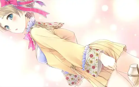 Keina trying to put Meruru's clothes was incredible. The same clothes that look cute on Meruru, looks extremely hot on Keina.