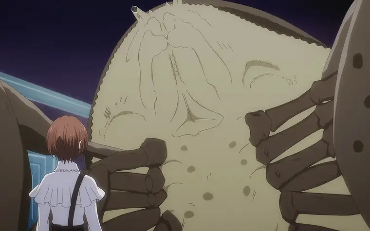 Majutsushi Kunon wa Mieteiru Ep.06 - Kunon finally can see! Wait, what's that crab?