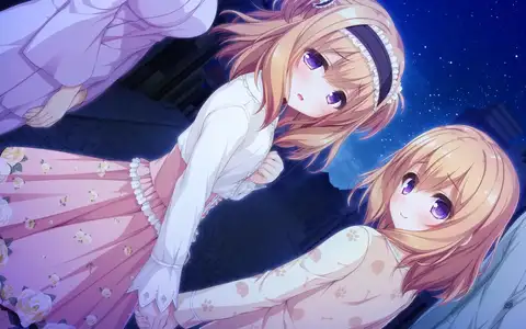 One is Alice, but who is the other? You'll need to play her route to know more about her. It's a good surprise though.