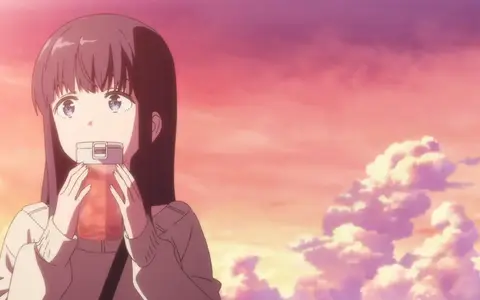 Kamiina Botan, Yoeru Sugata wa Yuri no Hana Ep.05 - Kanade x Ibuki! That final scene...so yuri!