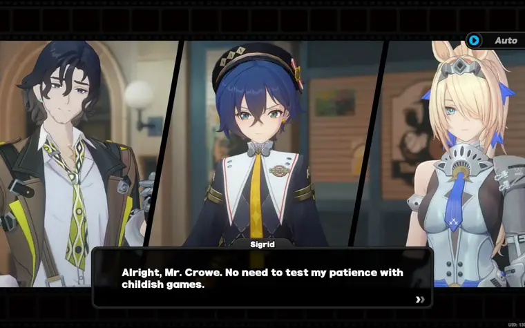 Crowe is suspicious isn't he?