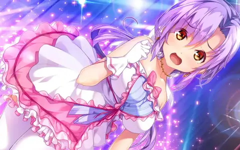 Himeme looks amazing even in this more magical outfit. Honestly they got all the right checkbox when designing her.