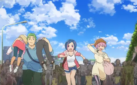 The comedy effect wasn't diminished by the zombies which is nice. It's weird to see zombies and still feel the climate be lighthearted