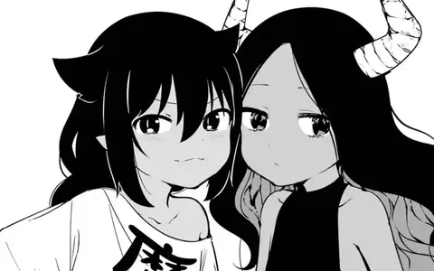 Jahy and the demon lord together. Totally don't look intimidating, but more like absolutely adorable.