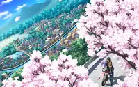This kind of scenery gives off that old-school vibe that these visual novels only can give. Remember this was released in 2008, it's been over 18 years as of today, so long...