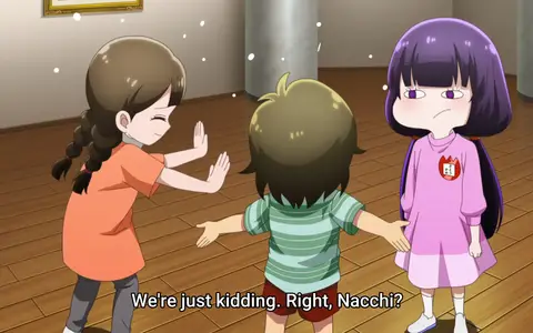 Kaya isn't totally convinced that they're telling the truth, but she can't prove it yet so she's sulking.