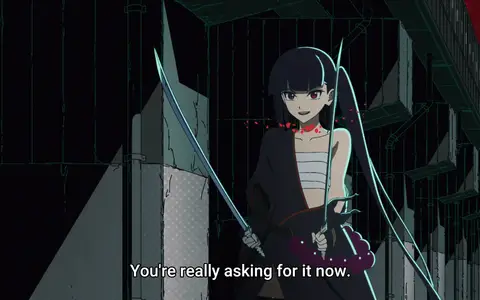 I like the whole samurai design on Haito, but it's hard to take them seriously when they shout those move names.