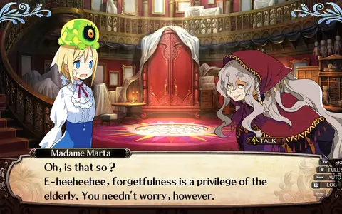 That's totally a lie from Madam Marta, she probably has a memory better than mine, but uses the fact that she looks old as a way to hide.