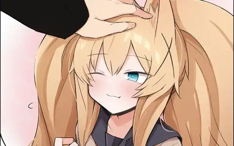 Chika imagining being head patted by protagonist. As I said she's the most normal between the three heroines.