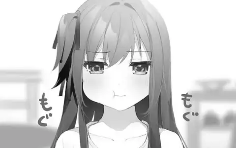 Even munching Nagisa is cute. There's nothing that can make her non-cute. She's just that perfect!