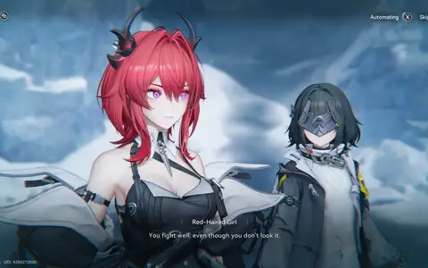 Laevatain's character design continues to be outright stunning in every scene. I see how they play with camera angles to show her models from various angles...