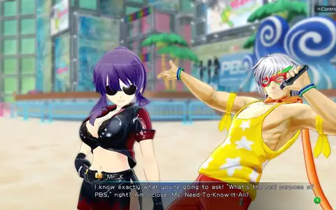 The organizers of the Peach Splash, Mr K and Kiriya acting like nobody can understand who they are. It's like come on you only wore sunglasses and a mask...