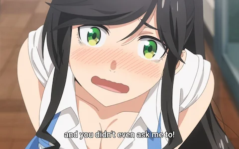 Flustered Wakana is like ultra cute. Very huggable!