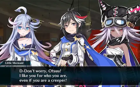 I could hear from here the emotional damage being made to Otsuu's heart when Little Mermaid said that. Admittedly though, proposing to someone at the first meeting is...