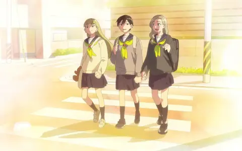 Seihantai na Kimi to Boku Ep.10 - Rikako going full throttle with her support.