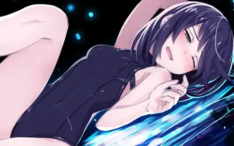 Alice in her usual swimsuit. Honestly she does feel nice here, but I prefer her usual more serious clothes overall.