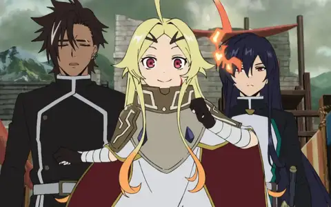 Teoritta, Kivia and Xylo in this scene felt a lot like a family. Dad Xylo, Mom Kivia and daughter Teoritta. I know she wouldn't like it, but still...