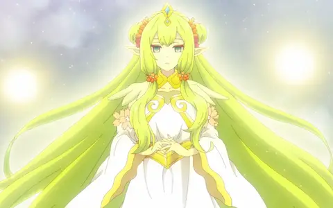 Imagine being waiting for so long and a random girls cheat to get your staff leaving the world in danger. Must suck to be the spirit of Yggdrassil!