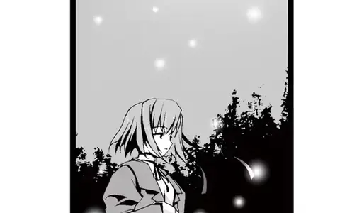 Fireflies appearing around Shiika Anmoto, her signature skill that distinguish her from anyone else.