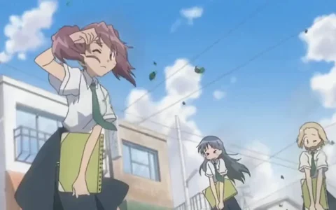Natsumi, Sora and Hazuki in the wind!