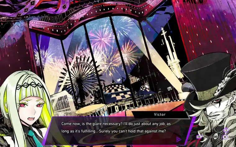 Victor is an interesting character, he seems knowledgeable about demons to an extreme degree and doesn't seem to care who he helps...