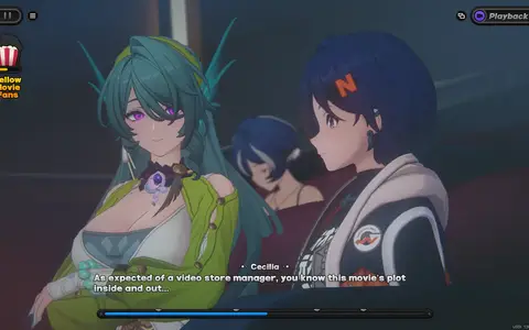 Cecilia, as expected, is like a mother figure and it showed in this scene too. I wish we could see more of her normal life with the three idols.