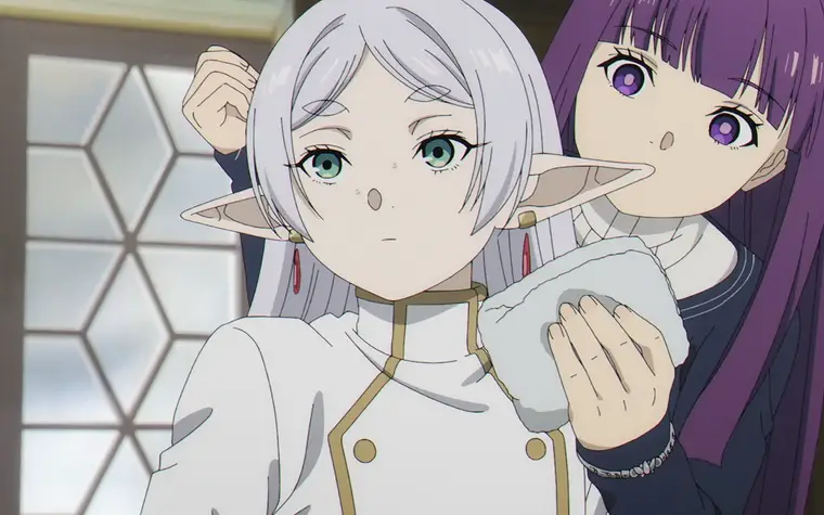 Sousou no Frieren Season 2 Ep.09 - Himmel's memoirs. A flight of dragons?