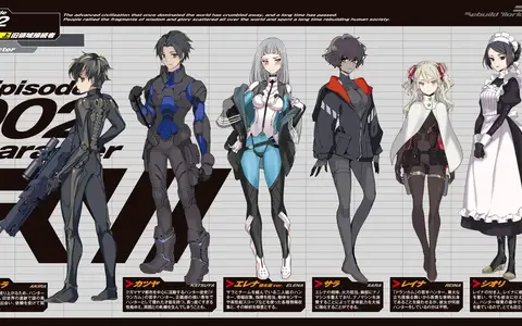 Second wave of characters was again Akira, Katsuya, Elena (evolved version), Sara, Reina and the maid Shiori.