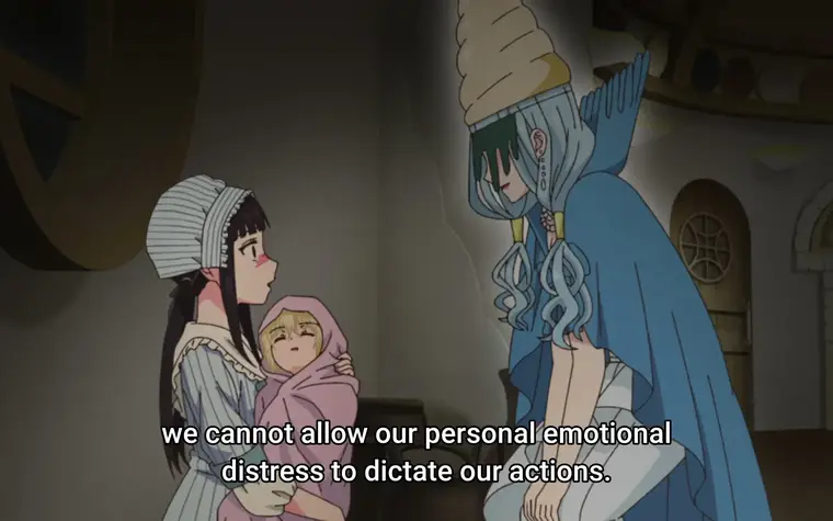 Champignon no Majo Ep.03 - Cursed child. Why did Luna grow out of it though?