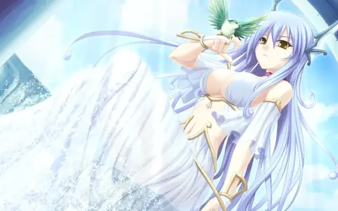 The higher quality art used in the Verita series really made the Water Miko look a lot more attractive.