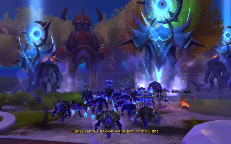 Midnight begins, attack on Silvermoon