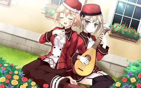 The first meeting with Eclair and Misumi Saimon. Misumi is a great singer and Eclair loves helping her in anything she does.