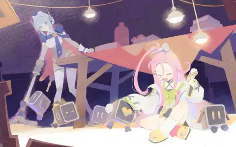 Ineffa and Aino have one of the dynamics that I most like in Genshin Impact. They remind me of Hakase and Nano from Nichijou