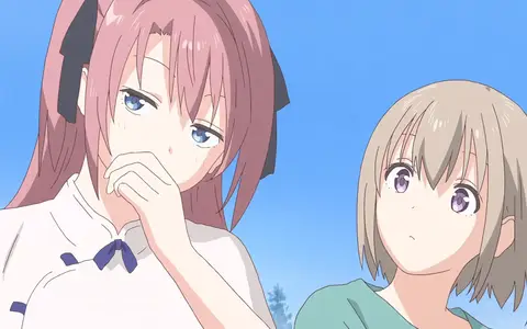 The lines Kamiina delivers when drunk are like pure amazing, yuri without realizing she's being ultra yuri. Ibuki just can't survive.