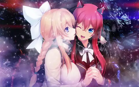 Tokyo Necro Ilia and Kiriri route screenshot