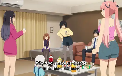 Lemon did a good job making all the girls change into those outfits, they look simply gorgeous. Especially Uzuki and Rikka.