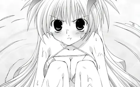 Pouting swimsuit Mayu is adorable. Just look at her face here! Those squishy cheeks!